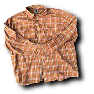 REI Plaid Hiking Men’s XXL “Recreational Equipment” 100% Cotton Flannel